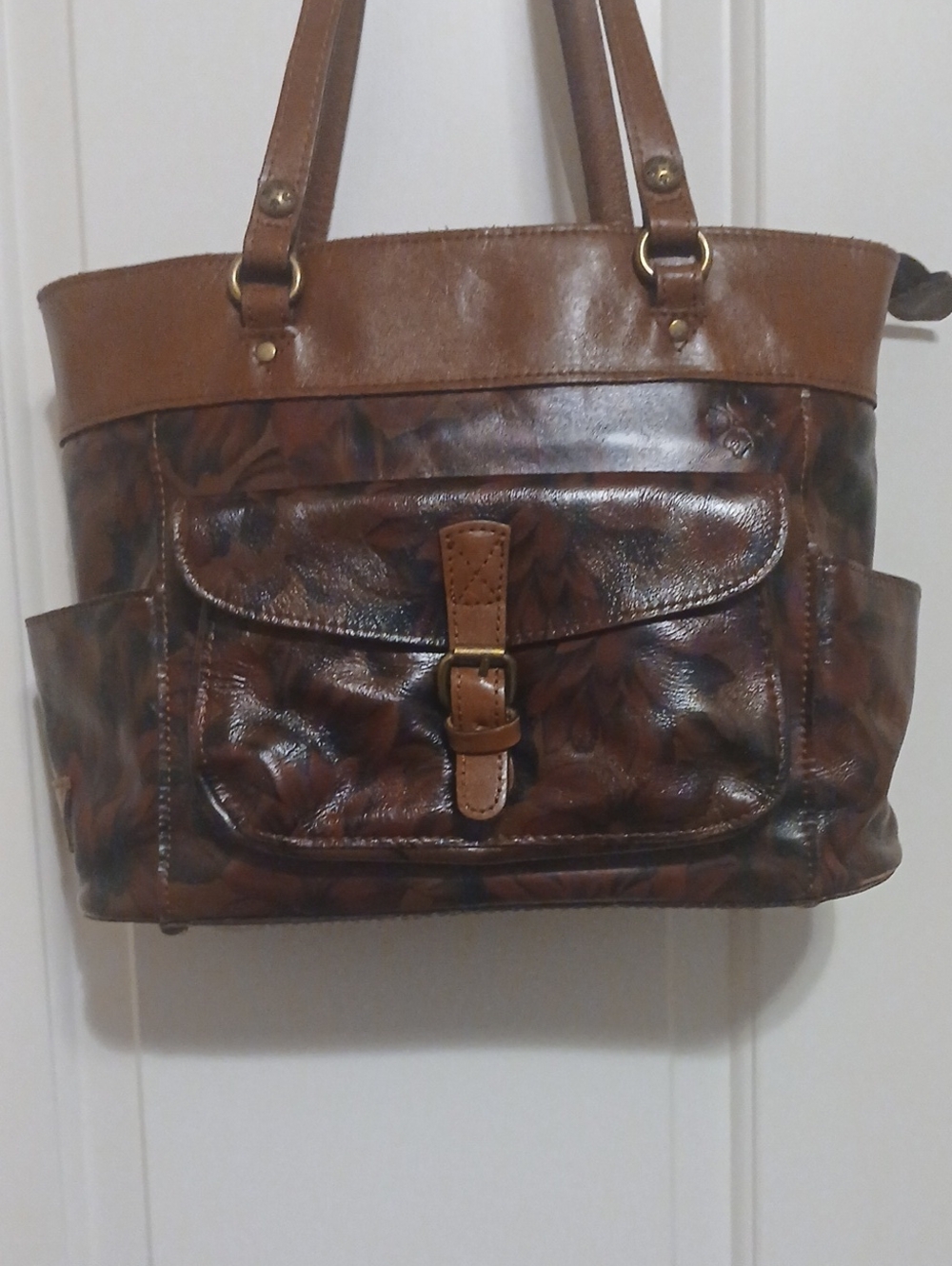 Patricia Nash Bolsena Leather Tote